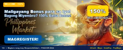 Get Your Welcome Bonus Now! banner